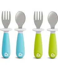 Munchkin Raise Toddler Fork and Spoon Set