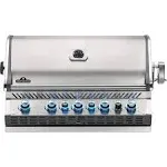 Napoleon Prestige Pro 665 Built-in Natural Gas Grill with Infrared Rear Burner