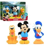 Disney Junior MICKEY Water Squirters, Play With MICKEY Donald &amp; Pluto 