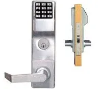 Trilogy Electronic Lock,Satin Chrome,12 Button DL2700 US26D