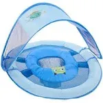 Swimways Baby Spring Float Sun Canopy - Blue Sea Monster 6067868