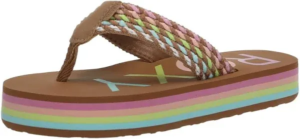 Roxy Girl's Chika Hi Flip Flop Sandals