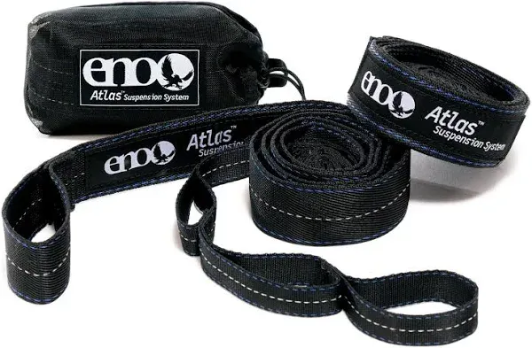 Eno Atlas Suspension System Straps Black/Royal (Regular) Comes As Pair