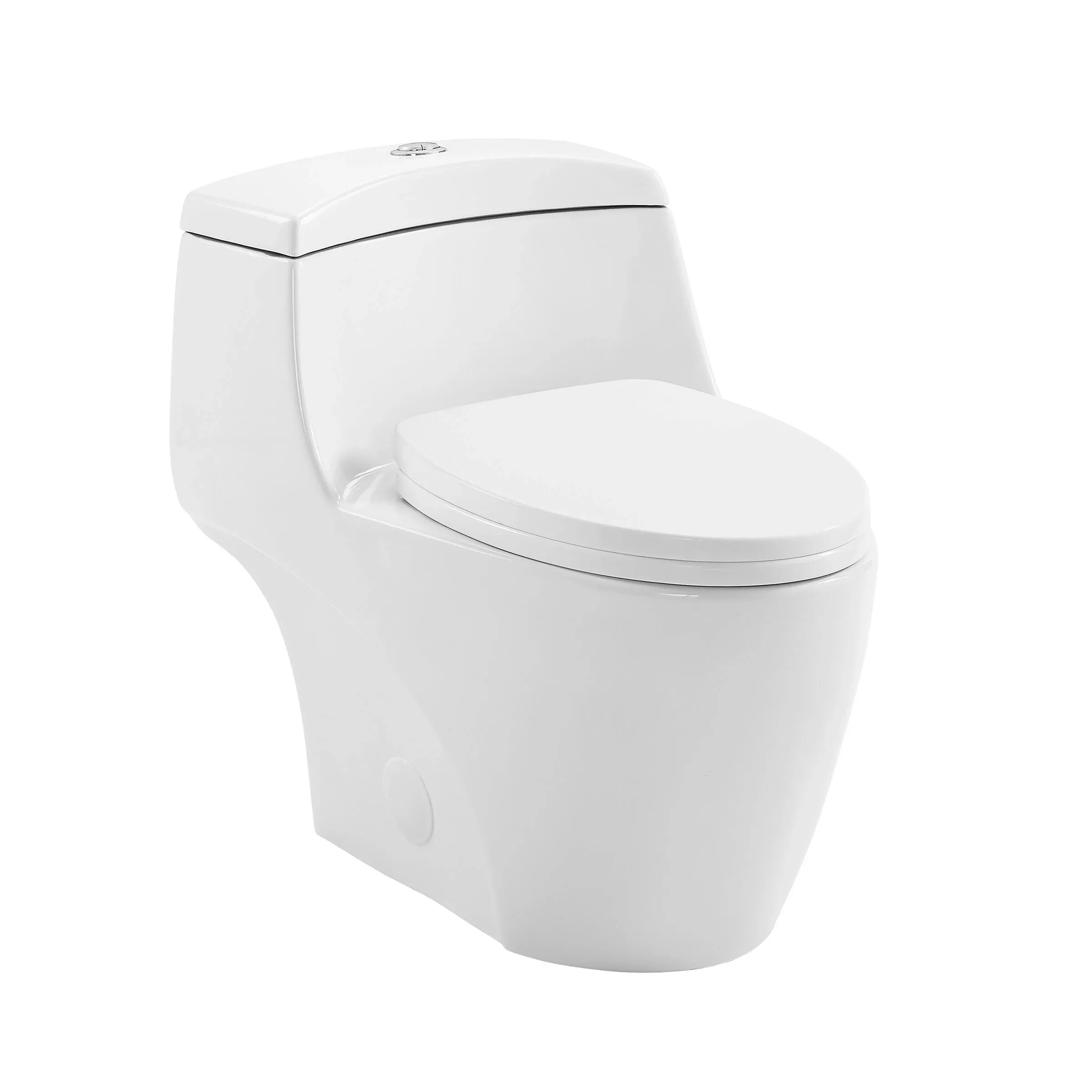 Swiss Madison Manoir One-Piece Elongated Toilet Dual-Flush 1.1/1.6 GPF