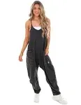 Free People Movement Hot Shot Onesie Washed Black / XS