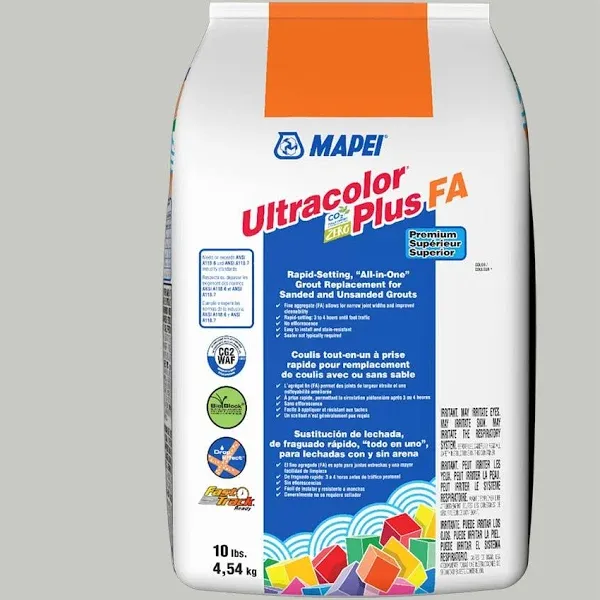 Mapei Ultracolor Plus Fa 10-lb Frost All-in-One Grout