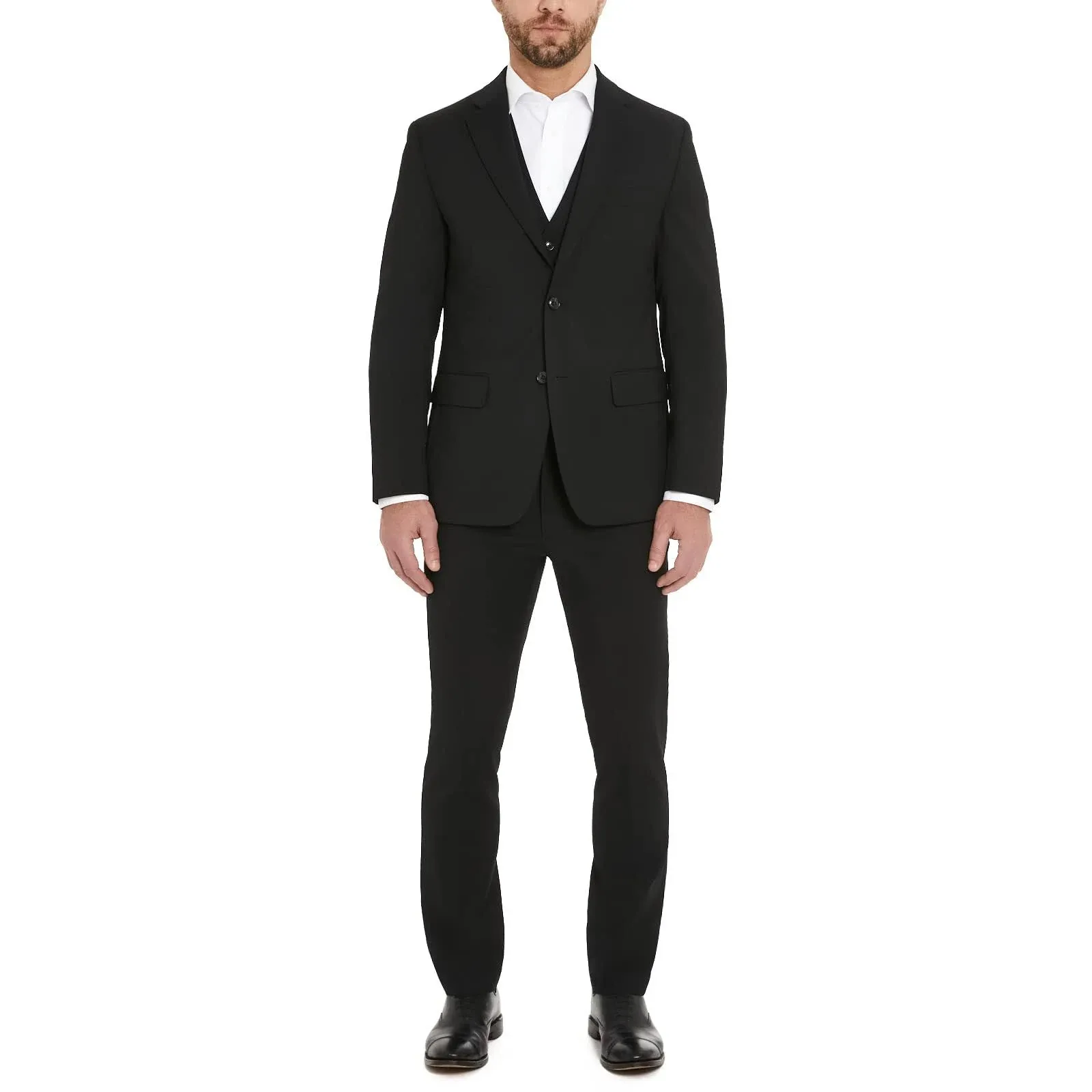 Tommy Hilfiger TH Flex Modern Fit Suit Separates Jacket, Black, 42 Short