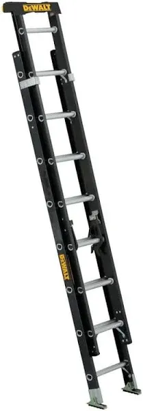 DeWalt DXL3020-16PT Extension Ladder, Fiberglass, 16 ft, iA