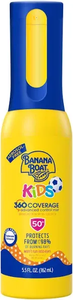 Banana Boat Kids 360 Coverage Sunscreen Mist - 5.5 fl oz SPF 50+