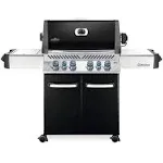 Napoleon Prestige 500 Grill with Infrared Side and Rear Burners Natural Gas / Black