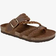 White Mountain Women's Hayleigh Footbed Sandals