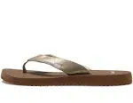 Sanuk Women&#39;s Yoga Mat Metallic Sandal Champagne