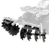 Camco Black Boar ATV/UTV Disc Harrow Implement | Features 8 Rotating Discs & 2 Independently Adjustable Implement Sides from 0 to 15 or 30-Degree