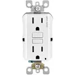 Leviton AGTR1-0KW AFCI-GFCI Dual Function Outlet White