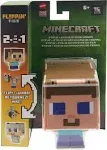 Minecraft Flippin&#x27; Figs Steve &amp; Steve in Iron Armor Action Figure