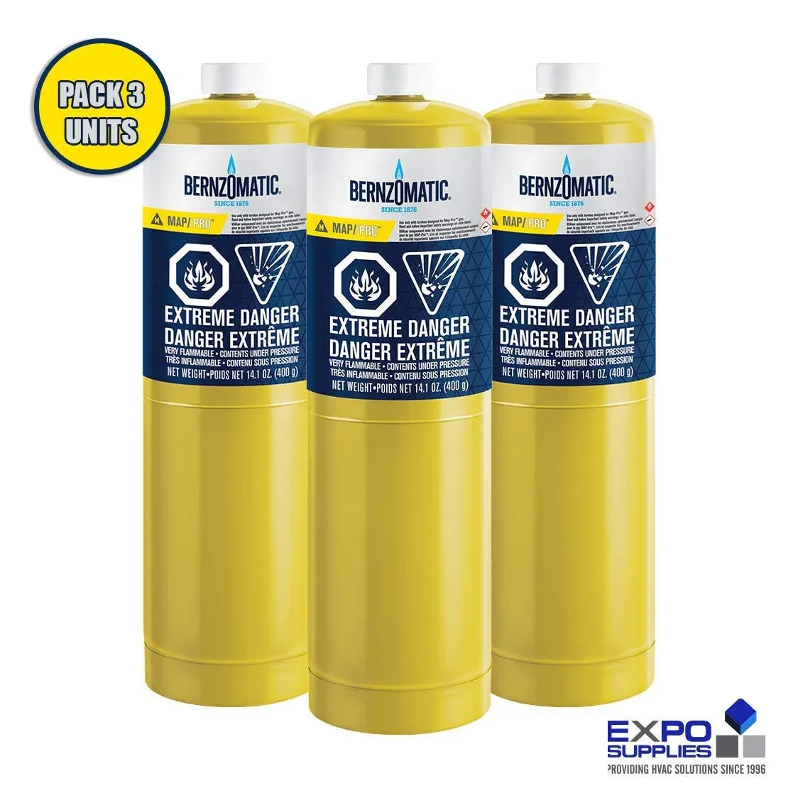 Bernzomatic Map-Pro Cylinder - 14.1 oz 