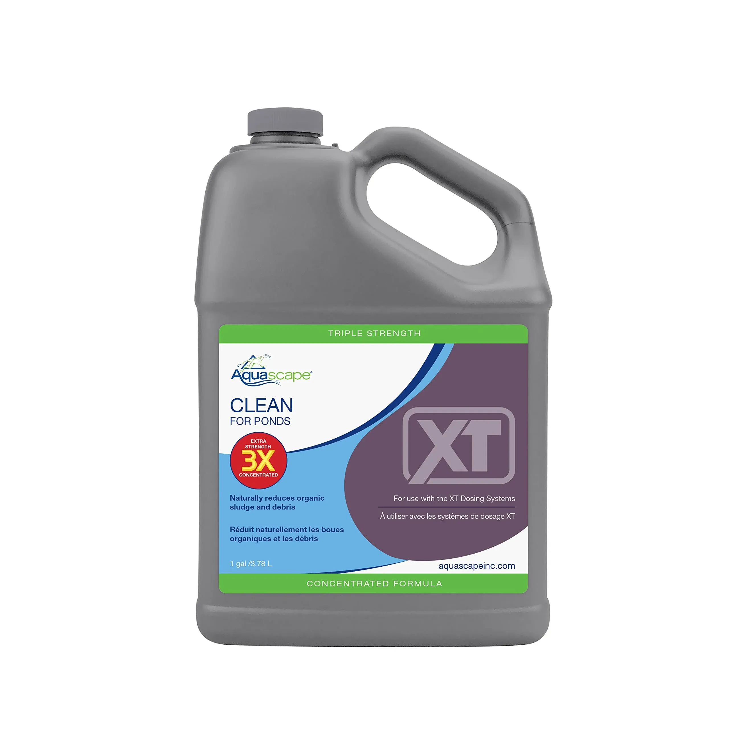 Aquascape 3X Clean Water Treatment for Smart Pond Dosing System XT, 1 Gal / 3.78L, 40037