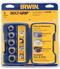 IRWIN Bolt Extractor Set, 5-Piece (394001)