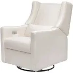 Babyletto Kiwi Glider Recliner, Electronic Control and USB Performance Cream Eco-Weave