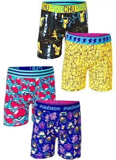 Pokemon Boys' Boxer Brief Multipacks