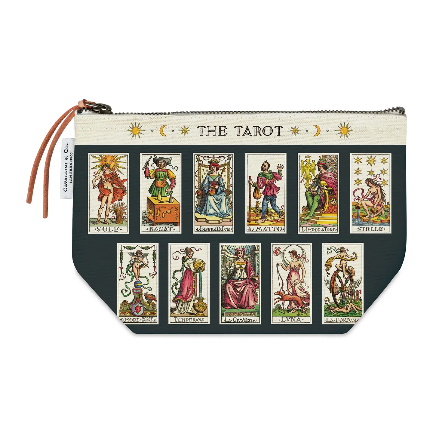 Cavallini NYC Icons Vintage Zipper Pouch