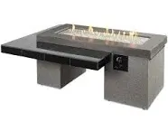 Outdoor GreatRoom UPTOWN Linear Gas Fire Pit Table