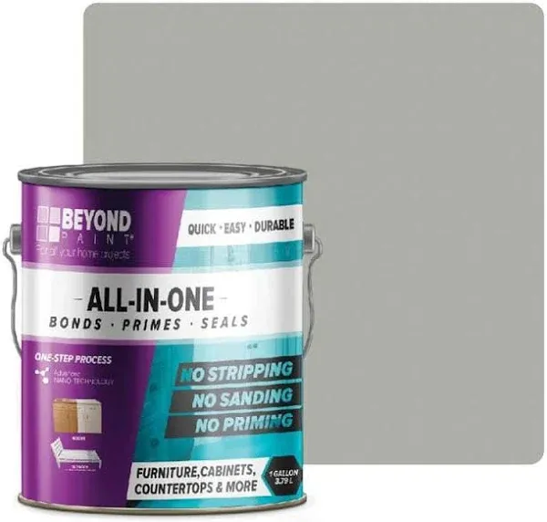 Furniture, Cabinets and More All-in-One Refinishing Paint Gallon, No Strippin...