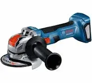 BOSCH GWX18V-8N 18V Brushless 4-1/2&#034; Angle Grinder w/Slide Switch 4.0