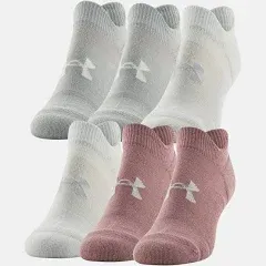 Women's UA Cushioned 6-Pack No Show Socks