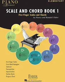 Piano Adventures - Scale and Chord Book 1