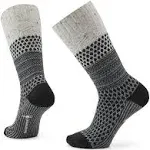 Smartwool Everyday Popcorn Cable Crew Socks, Natural Donegal