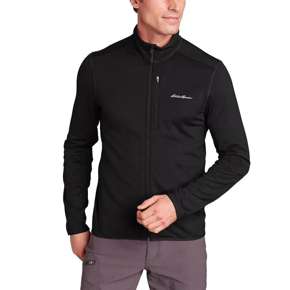 Eddie Bauer Men's Activator Grid Full-Zip Fleece