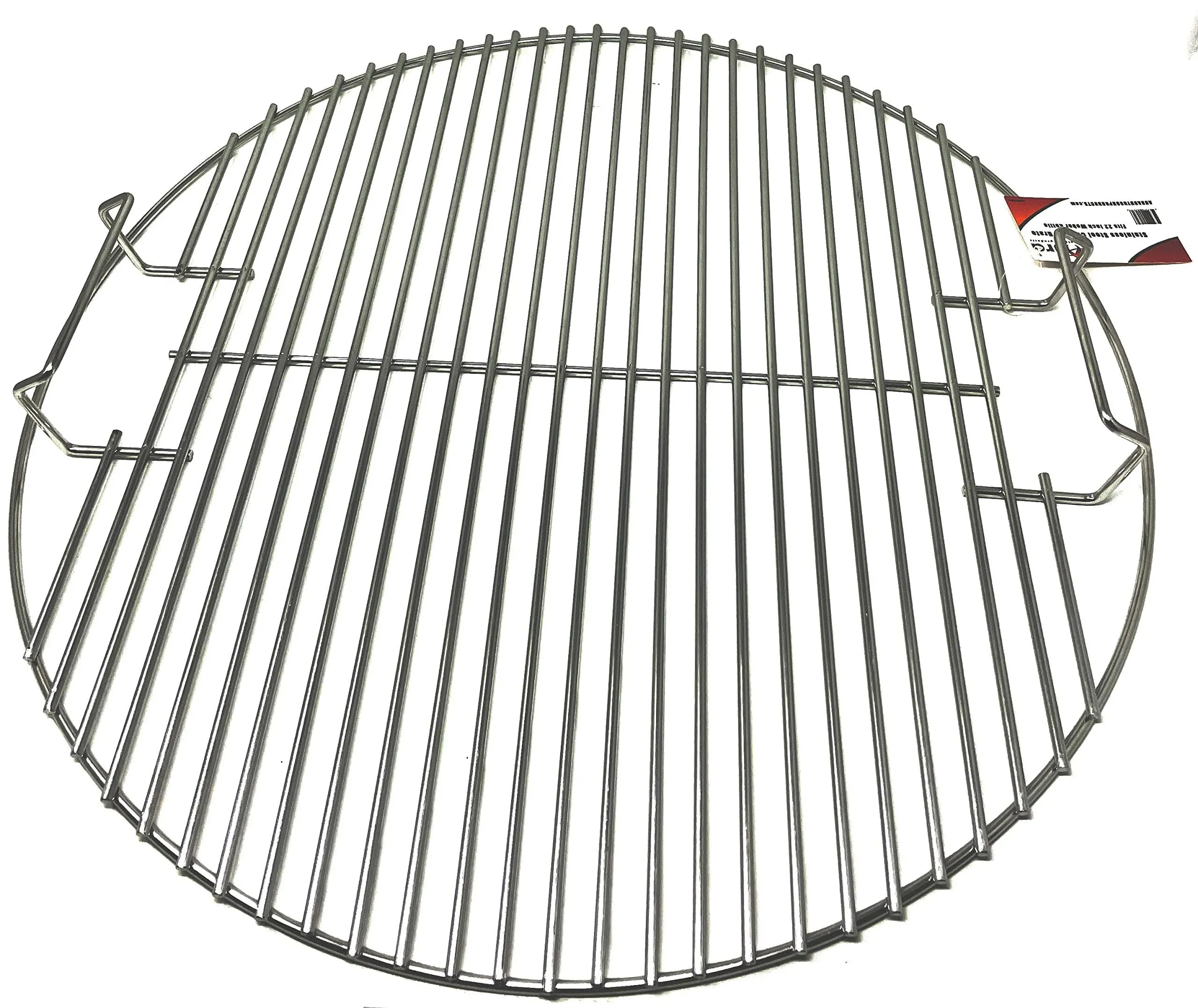 Stainless Steel Grill Grate - 22 inches for Weber Kettles