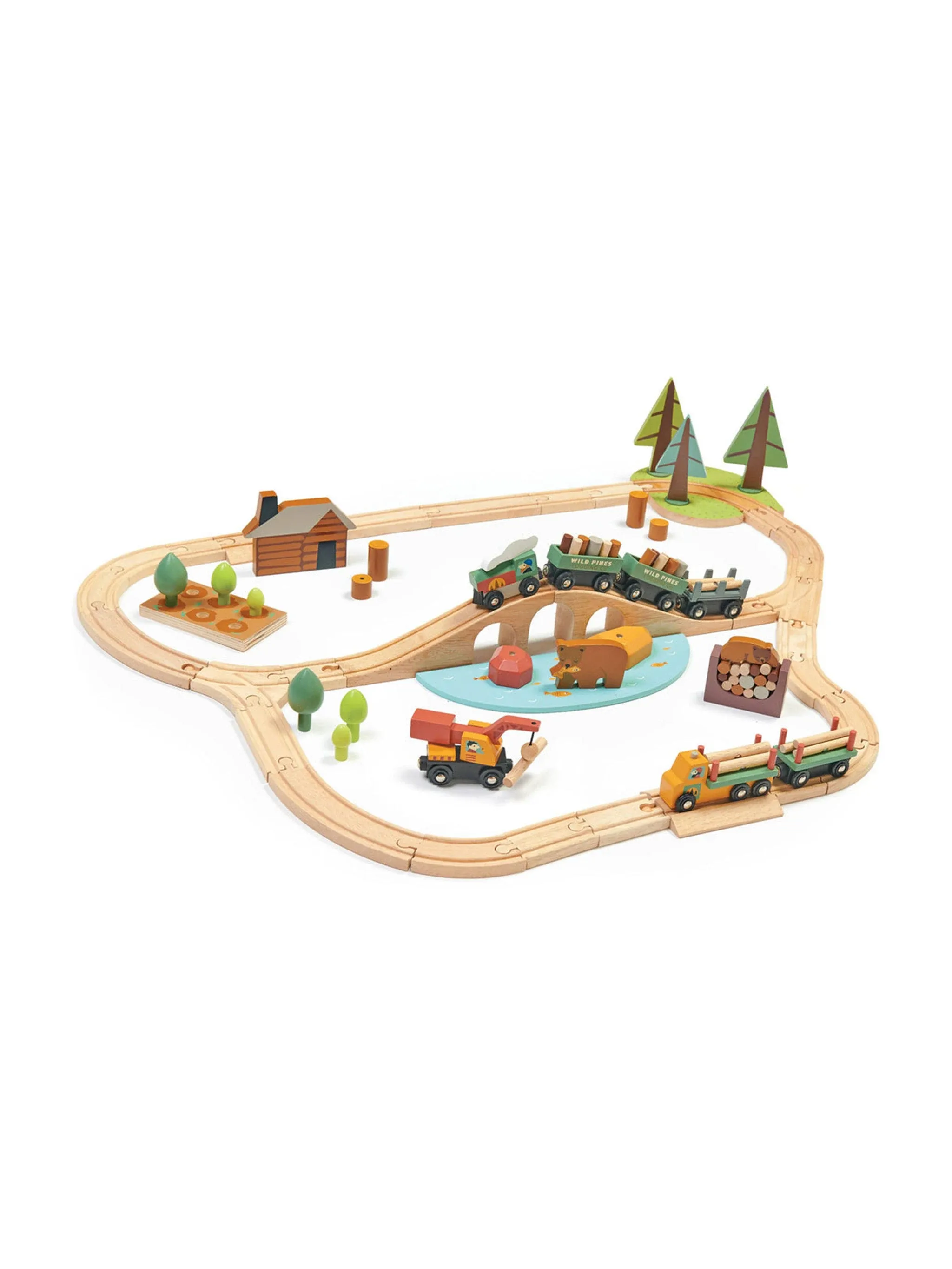 Tender Leaf Wild Pines Train Set