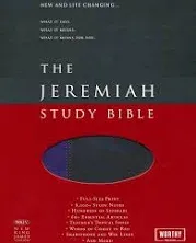 The Jeremiah Study Bible, NKJV: Gray and Purple LeatherLuxe Limited Edition: What It Says. What It Means. What It Means for You