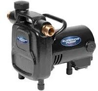 Superior Pump 90050 1/2 HP Heavy-Duty Cast Iron Utility Water Transfer Pump