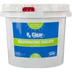 RX Clear 3" Stabilized Chlorine Tablets - 25 lbs.