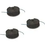 Toro Premium .080&#034; Dual Line and Spool 3-Pack - Models 51881, 51834, 51831