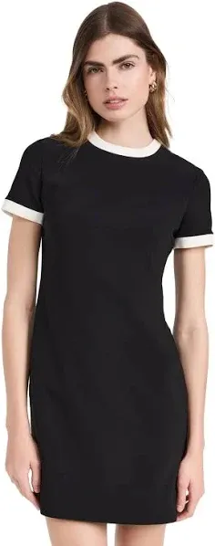 Theory Women's Short Sleeve Mini Sheath Dress