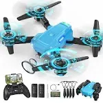 ATTOP Drone with 1080p Camera, FPV Foldable Camera Drone for Kids, One Key Start ...