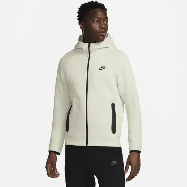 Nike Men's Tech Fleece Full-Zip Windrunner Hoodie, Small, Sea Glass