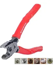 VAMPLIERS VT-001-8. 8" PRO Linesman Pliers, Screw Extractor Pliers to Remove Rusted/Damage/Specialty Screws nuts and Bolts