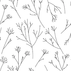 Twigs Peel and Stick Wallpaper, Green