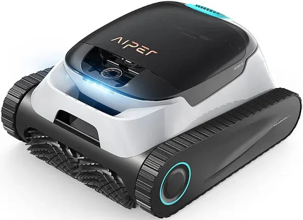 AIPER Scuba S1 Cordless Robotic Pool Cleaner, Pool Vacuum for Inground Pools, Wall and Waterline Cleaning