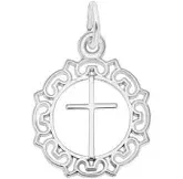 Sterling Silver Cross Charm