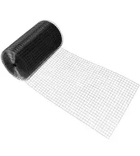 Fencer Wire 16 Gauge Black Vinyl Coated Welded Wire Mesh Size 1 1 Home and Garden Fence, Protect Chickens Rabbits and