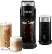 Keurig K-Cafe Barista Bar Programmable Single-Serve Coffee Maker with 5 Cups Water Reservoir (Black) | 5000374606