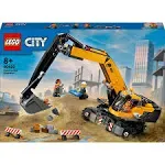 LEGO City 60420 Yellow Construction Excavator