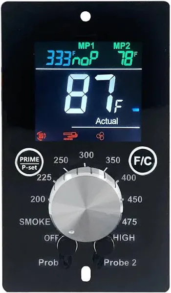 Replacement Digital Controller Board ,Universal Grill and Smoker PID Control Board/Thermostat for Pit Boss/Traeger/Zgrill Pellet Grill Smoker