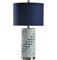 Stylecraft School of Fish Cylindrical Table Lamp